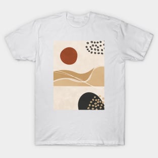 Simple Scandi Minimalist Mountain T-Shirt